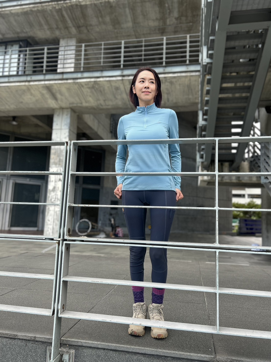 2024織宇女半門襟刷毛衣