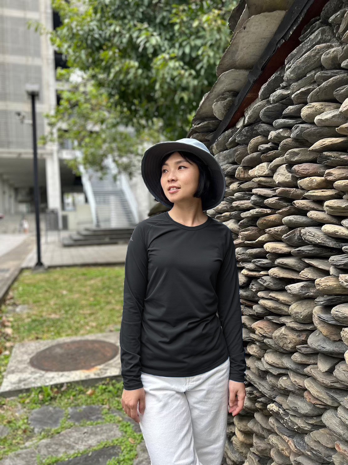 2026 BSY lightweight 女款夏季防曬排汗圓領長袖