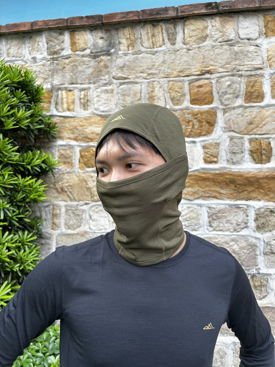 溫控羊毛混紡面罩