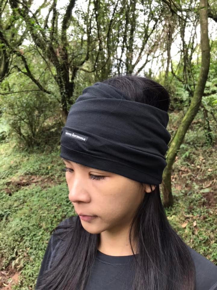 薄羊毛混紡魔術頭巾